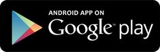 the google play logo with an arrow pointing to it's left side and on top of