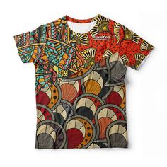 Fresh Hoods, Pattern T Shirt, African Pattern, Bowling Shirts, Black Queen, Make Design, T Shirt For Men, Logo Graphic, Stylish Shirts