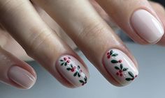 Winter Nails 2023, Nail Noel, Nail Art Noel, Ideas Uñas, Festive Nail Designs, December Nails, Girl Nails, Nail Art Trends, Subtle Nails