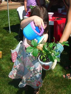 Strawberry Shortcake Birthday Party Ideas | Photo 6 of 14 | Catch My Party Strawberry Plant, Strawberry Party, Bean Bag Toss, Strawberry Plants, Rose Marie