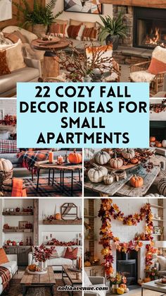 cozy fall decor ideas for small apartments