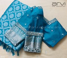 Arvi The Couturier, Mirror Work Blouse Design, Mirror Work Blouse, New Blouse Designs, Sari Blouse Designs, Silk Saree Blouse Designs, Ladies Blouse Designs