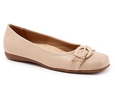 When the day calls for polished flats (and it often does), go for this belted boss-level pair. From Trotters. Classic Spring Flats With Buckle Closure, Classic Formal Flats For Spring, Classic Spring Formal Flats, Slip-on Flats With Buckle Closure, Chic Flats With Buckle Closure For Business, Spring Workwear Flats With Buckle Closure, Classic Office Flats For Spring, Casual Work Flats With Buckle Closure, Chic Workwear Flats With Buckle Closure