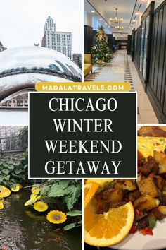 chicago winter weekend getaway with food and drinks