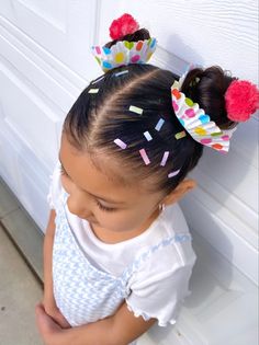 Cupcake Hair, Kids Hairstyle, Tutorial Hair, Inspo Hair, Styles Hairstyles, Hair Diy, Wacky Hair Days