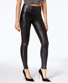 in stock Leather Moto Leggings, Black Leather Leggings, Moto Leggings, Leather Moto, Faux Leather Pants, Faux Leather Leggings, Leather Leggings, Leggings Fashion, Yoga Clothes