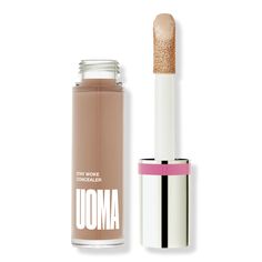 Stay Woke Concealer - NEW CONCEALER HONEY HONEY - T3BenefitsCreamy, smooth textureFull coverageThin, skin-like finishLong-lastingFormulated without parabens, talc or D5Fragrance-free - Stay Woke Concealer Uoma Beauty, Brightening Concealer, Mac Studio Fix Powder, Olive Undertones, Dark Under Eye, Stay Woke, Too Faced Concealer, Eye Circles, Undereye Circles