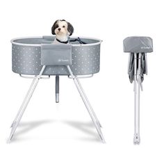 Furesh Elevated Portable Foldable Pet Dog Bath Tub and Wash Station for Bathing, and Grooming, Collapsible, Indoor and Outdoor, Perfect for Small and Medium Size Dogs, Cats and Other Pet Dog Tub, Dog Bath Tub, Medium Size Dogs, Wash Station, Dog Washing Station, Baby Bath Tub, Dog Wash, Indoor Dog, Paws And Claws