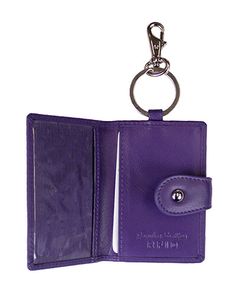 Card Holder Keychain, Purple Card, Purple Things, Purple Cards, Purple Purse, The Purple, Key Chains, House Decor, Wallets