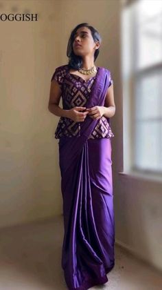 Sateen Saree, Saree Jacket Designs, Blouse Designs High Neck, Latest Model Blouse Designs