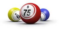 three different colored pool balls with numbers on each one and the number 75 below them