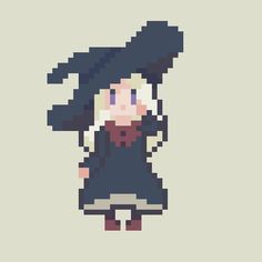 A Cute Witch Art Lovers, Art Images, Color Palette