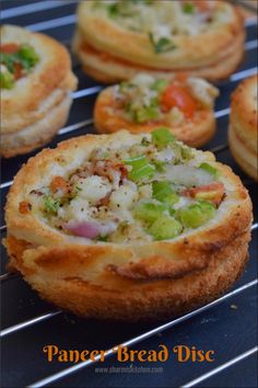 some food is sitting on a rack and ready to be eaten