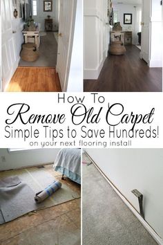 how to remove old carpet simple tips to save hundreds on your next flooring installation