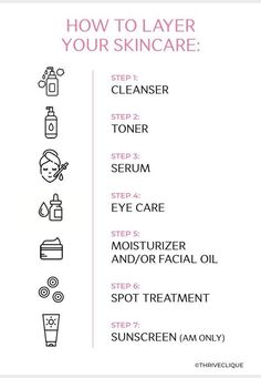 Skincare Routine Steps | Skincare Planner | Skincare Order | Skincare Chart | Self Care Planner | Skincare Checklist | Instant Download Skincare Chart, Skincare Checklist, Skincare Routine Steps, Skincare Planner, Haut Routine, Self Care Planner, Skin Care Routine Order, Skincare Order, Basic Skin Care Routine