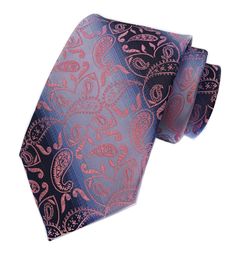 PRICES MAY VARY. Length: 57"/146cm,Skinny Width: 3.15"/8cm,Business fashion gingham/stripe/floral/camouflage/paisley regular necktie,suitable for mens teenager and Big boys,Material: care-free microfiber polyester, Designed with love for the tiniest details, this tie is a perfect accessory for any man and a perfect gift choice for Christmas, birthday, Thanksgiving or Valentines Day. Forget the flowers! Show up in this floral paisley tie in tulip pink,and she won't be able to keep her two lips of Patterned Fitted Ties For Business, Fitted Patterned Standard Tie, Patterned Fitted Standard Tie, Party Boyfriend, Necktie Pattern, Design For Wedding, Formal Tie, Suits Clothing, Paisley Tie