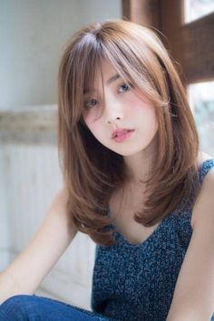 Long Hair Asian Hairstyles, Short Hairstyle Women 30s, Kids Layered Haircut, Korean Haircut Medium, Medium Length Hair With Bangs, Korean Hairstyles, Medium Haircuts, Shapes Activities