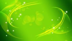 an abstract green background with shiny circles