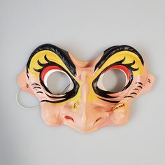 Vintage Halloween Witch Eyes Nose Mask 70s | eBay Witch Mask, Witch Eyes, Vintage Halloween Witch, Nose Mask, Witch Face, Vintage Witch, Vintage Collectibles, Halloween Witch, Vintage Halloween