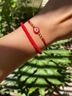 Protect yourself with this Red  bracelet.  Made with Nylon 6in wrist size. Adjustable  Red: is the color of love and blood, so it is associated with energy, strength, power, determination as well as passion and desire. it is the most powerful color for protection against the evil eye. This is the color that is practiced in Kabbalah Color For Protection, Chinese Knot Bracelet, Snake Knot, Red Bracelet, Red String Bracelet, Red String, Chinese Knot, Red Bracelets, Knot Bracelet