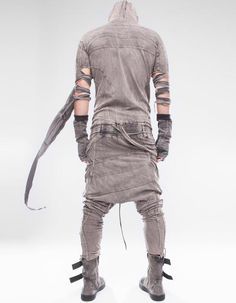 Demobaza Man, Jumpsuit Men, Japanese Cotton, Burning Man, High End Fashion, 21st Century