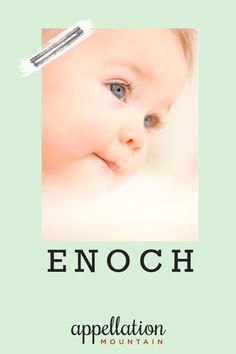 I really like the idea of Enoch shortened to Enno or Knox. Smart, antique, meaningful + nicely unexpected. #boynames #babynames #namingbaby #appellationmountain