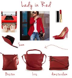 Lady in Red! www.jingerjack.co.za Lady In Red, Red, Leather