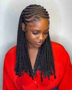 Best Braid Styles, Knot Hairstyles, New Braided Hairstyles, Ghana Braids Hairstyles, Bantu Knot, Ghana Braids