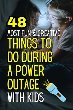 Power outage games and things to do with no power for kids. Fun kids activities during winter storms or other times you have no electricity. Things to do without technology for kids / what to do when the lights are out. FUN WAYS TO ENTERTAIN KIDS DURING A BLACKOUT! Tons of power outage fun with kids to keep kids entertained with indoor activities and things to do when stuck inside. #nopower #poweroutage #emergencyprep #stormprep #notechology #kidsactivities #entertainingkids #indooractivity Things To Do With No Power, Electricity Activities, Power Outage Kit, Emergency Meals, Emergency Preparedness Checklist, Power Outage Tips, Fun Kids Activities, Fun With Kids, Games To Play With Kids