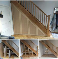 there are pictures of stairs in the house