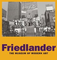 a black and white photo with the words friedlander on it