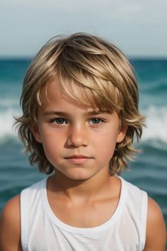 Long Toddler Boy Hair Styles, Toddler Boys Long Haircut, Boys Floppy Haircut, Straight Boys Hair, Boys Surfer Hair, Boys Hairstyle Long, Toddler Long Haircut, Long Hair Boys Haircut, Straight Hair Boys Haircuts