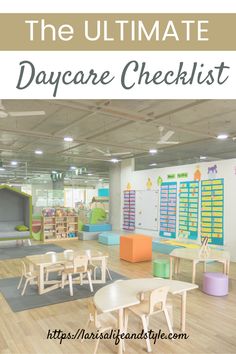 the ultimate day care checklist for kids