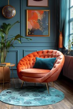 15 Best Moody Mid Century Modern Living Room Ideas Cheap Couches, Aqua Living Room, Colourful Living Room Decor, Sitting Rooms