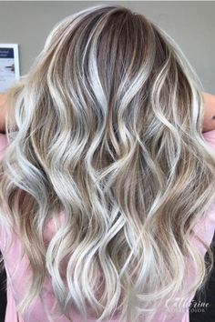 Best Hair Color for 60 Year Old Woman (2024) White Blonde Highlights, Blonde Balayage Highlights, Icy Blonde Hair, Ash Blonde Balayage, Hair Color Caramel, Hair Adviser, Silver Highlights, Black Hair With Highlights, Dark Hair With Highlights