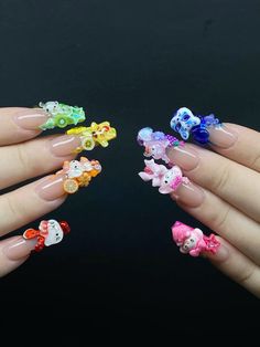 🌈 Fish Nail Art, Fish Nails, Rainbow Fish, Green Nails, Nude Nails, Blue Nails, Black Nails, Almond Nails