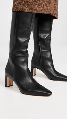 Sam Edelman Sylvia Boots | Shopbop 2024 Style, Heel Caps, Rubber Heels, Fall 2024, Sam Edelman, Black Boots, Designer Clothing, New Arrivals, Shoe Accessories