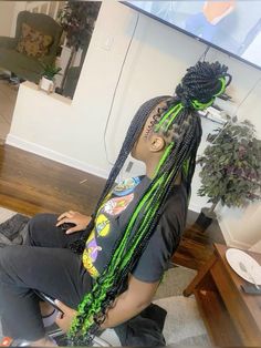 Ways To Style Knotless Box Braids, Ways To Style Knotless, Style Knotless, Black Kids Braids Hairstyles, Peekaboo Hair, Box Braids Hairstyles For Black Women, Cute Braided Hairstyles, Cute Box Braids Hairstyles