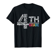 PRICES MAY VARY. Funny Fourth Grade Tee Shirt Students Of 4th Grade Boy. Great for 4th Graders, 4th Grade Teachers to wear on the first or last day of Fourth grade, for boy, girl who going to come to Fourth grade. Great for the whole Fourth Grade Team or Squad Get it and complete your unique style with collection accessories, decorations, tank top, coffee mug. Great for lover on Back to School, First Day Of School, Beginning of school, Graduation, Moving up day, Field trips, School event Lightwe 4th Grade Shirts For Kids, Back To School Funny, School First Day, School Event, Field Trips, Cute Outfits For School, Beginning Of School, School Graduation, Fourth Grade