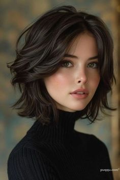 2024 hair trends for women medium Trending Hair Cuts 2024 Women, Short Haircuts For Women With Round Faces, Hair Cuts 2024 Trends, Women's Short Haircuts, Back To School Amazon, Sweaters Aesthetic, Women Short Haircut, Short Hair Looks, 2024 Hair Trends For Women