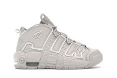 Nike Air More Uptempo Light Bone (GS) - 415082-006 Nike Uptempo, Nike Air Uptempo, Nike Air More Uptempo, Nike Air More, Scottie Pippen, Shoes Sneakers Nike, Fresh Shoes, Bone White, Hot Sneakers