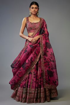 Lehenga Ideas, Simple Lehenga, Latest Bridal Lehenga, Desi Fits, Desi Wear, Half Saree Designs, Desi Outfits