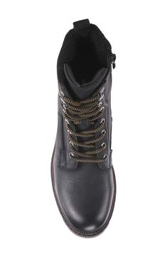 Ground your look in the utilitarian attitude of a lace-up combat boot set on a sturdy lug sole. Lace-up style; side zip closure Synthetic and textile upper and lining/synthetic sole Imported Streetwear Lace-up Combat Boots, Streetwear Combat Boots With Lace-up Fastening And Round Toe, Streetwear Combat Boots With Front Lace-up And Round Toe, Round Toe Combat Boots With Lacing For Streetwear, Casual High Ankle Combat Boots With Lace-up Fastening, Casual High Ankle Combat Boots With Front Lace-up, Winter Boots For Urban Adventures With Round Toe, Winter Combat Boots With Lacing For Streetwear, Winter Streetwear Combat Boots With Lacing