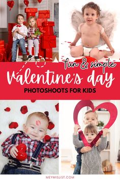 valentine's day photoshoots for kids