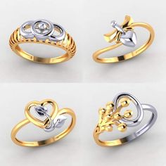 Ladies Ring Design, Plane 3d, High Jewelry, Ring Designs, Women Rings, Chain