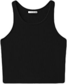 Black Sporty Crop Top With Tank Straps, Black Cropped Sporty Tank Top, Sporty Black Scoop Neck Crop Top, Black Sporty Crop Top With Scoop Neck, Black Sporty Scoop Neck Crop Top, Black Seamless Crew Neck Tank Top, Sporty Black Tank Crop Top, Black Sporty Tank Crop Top, Black Stretch Cropped Tank Top