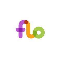 the logo for fio is colorful and modern