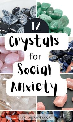 12 Best Crystals for Social Anxiety - On Your Journey Powerful Crystals, Best Crystals, Psychic Protection, Amethyst Healing, Power Crystals, Boost Your Confidence, Crystals Stones, Self Compassion