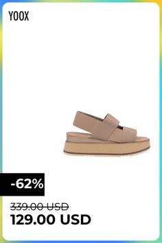 no appliqués, solid color, elasticized straps, round toeline, wedge heel, leather lining, rubber sole, contains non-textile parts of animal origin , Color: Sand , Size: 9.5 Leather Wedge Sandals With Rubber Sole And Slingback, Slip-on Slingback Sandals With Rubber Sole, Slip-on Platform Sandals In Synthetic Material, Brown Synthetic Sport Sandals For Spring, Spring Brown Synthetic Sport Sandals, Slip-on Leather Sandals With Wedge Heel, Slip-on Sandals With Heel Strap, Leather Wedge Heel Slip-on Sandals, Synthetic Slip-on Sandals With Heel Strap