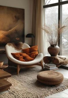 Loft Interior, Room Green, Living Room Scandinavian, Scandinavian Interior Design, Scandinavian Living, House Decoration, Scandinavian Interior, A Living Room, 가을 패션